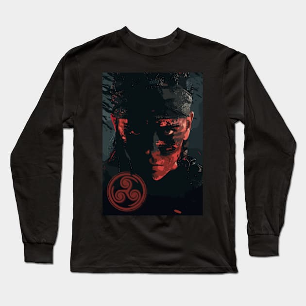 Hellblade 2 Fanart Long Sleeve T-Shirt by universepod